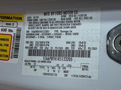 2024 Ford Mustang EcoBoost Premium