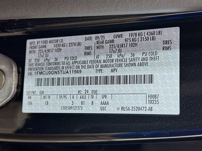 2026 Ford Escape Active