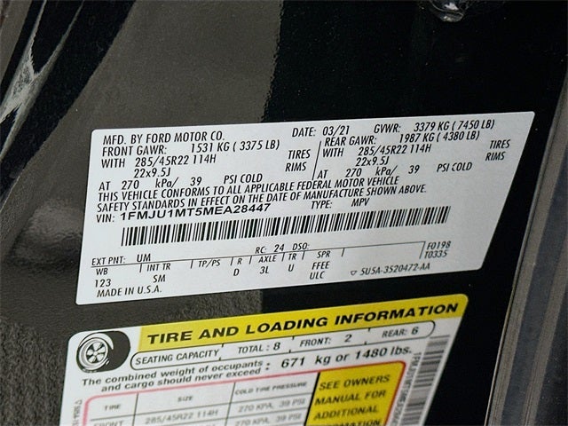 2021 Ford Expedition Platinum