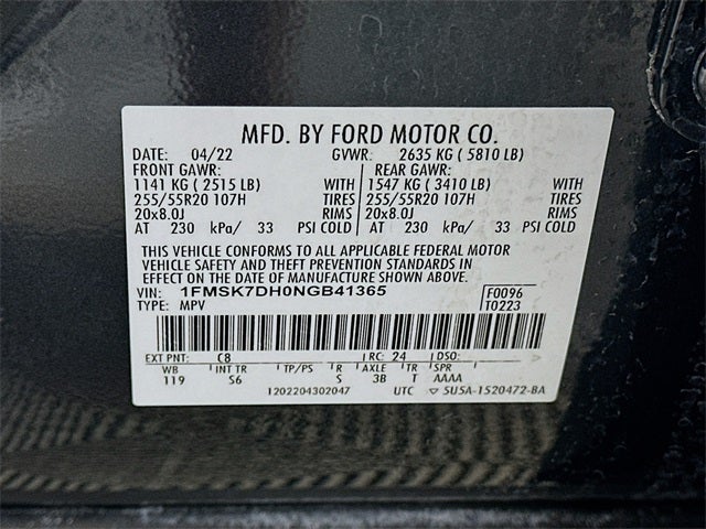 2022 Ford Explorer XLT