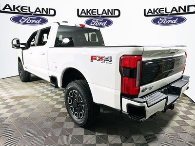 2026 Ford Super Duty F-350 SRW Platinum