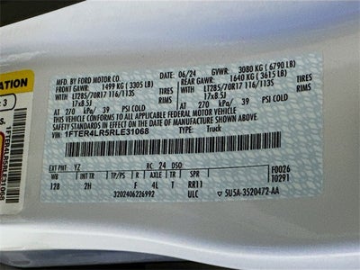 2024 Ford Ranger Raptor