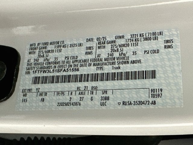 2025 Ford F-150 XLT