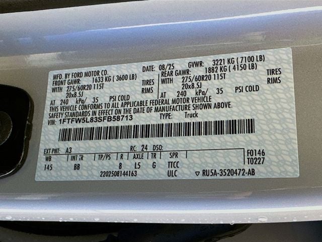 2025 Ford F-150 Lariat