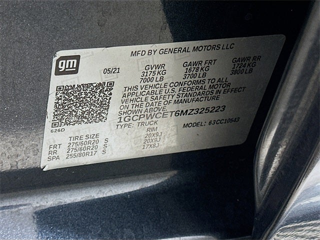 2021 Chevrolet Silverado 1500 LT