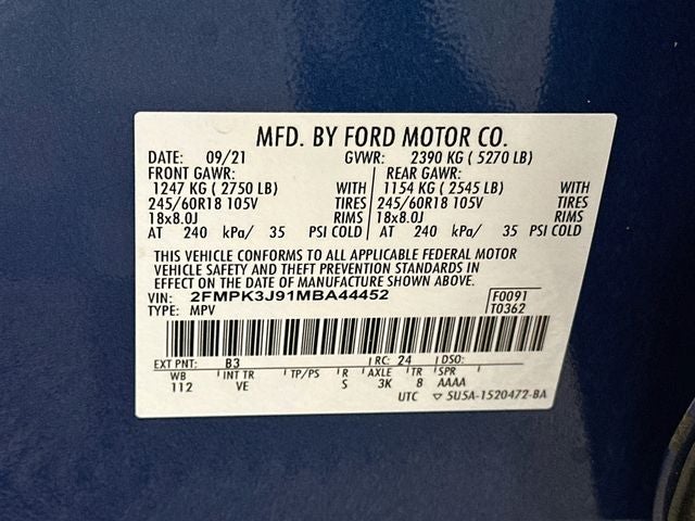 2021 Ford Edge SEL
