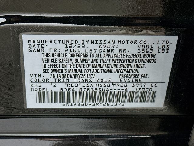 2024 Nissan Sentra SR