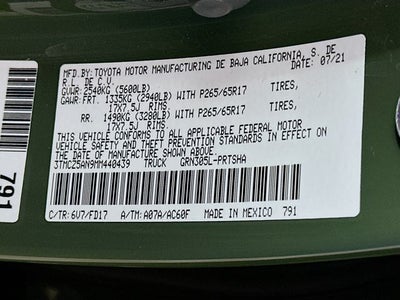 2021 Toyota Tacoma TRD Sport V6