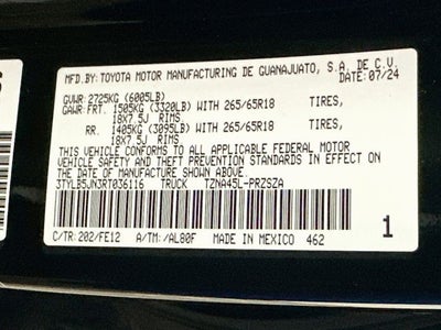 2024 Toyota Tacoma TRD Sport