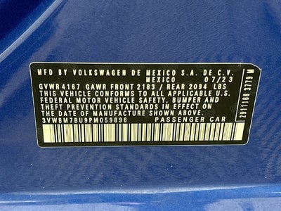 2023 Volkswagen Jetta 1.5T Sport