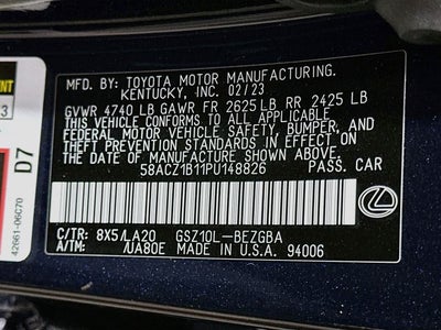 2023 Lexus ES 350