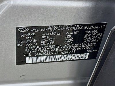 2020 Hyundai Santa Fe SE