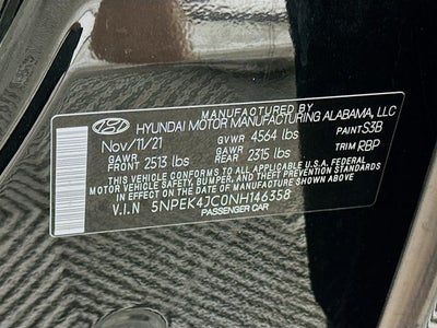 2022 Hyundai Sonata N Line