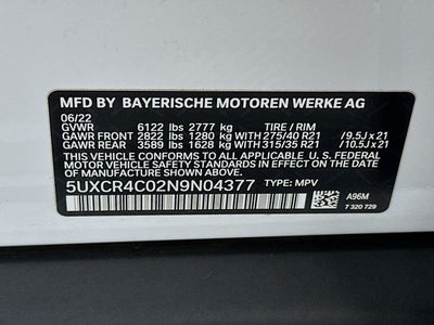 2022 BMW X5 sDrive40i