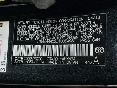 2018 Toyota C-HR XLE