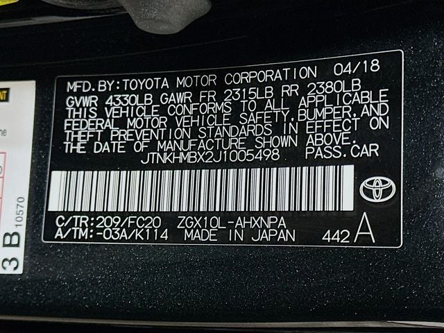 2018 Toyota C-HR XLE