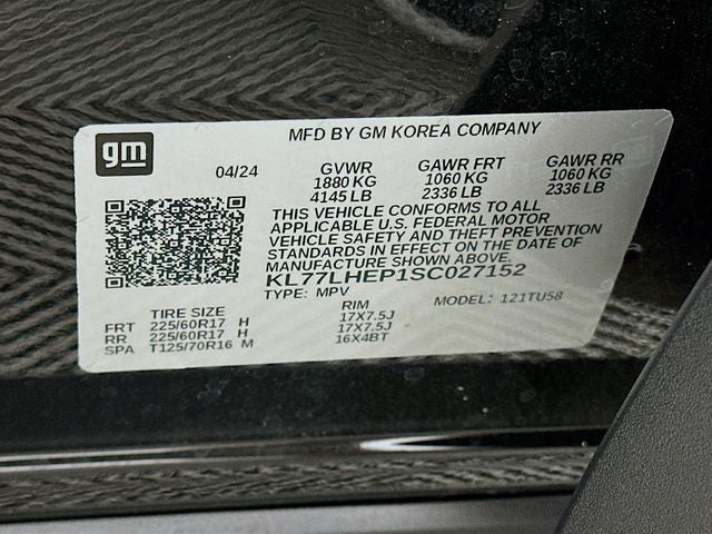2025 Chevrolet Trax LT