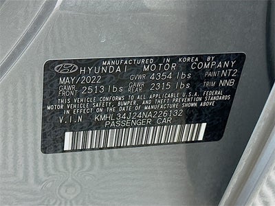 2022 Hyundai Sonata Limited