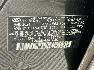 2024 Hyundai Sonata N Line