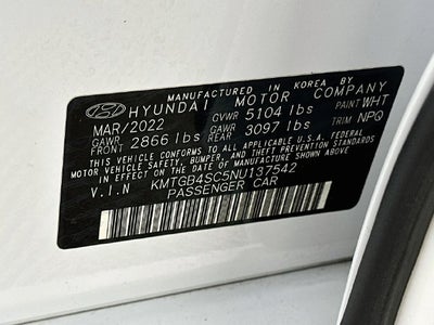 2022 Genesis G80 2.5T