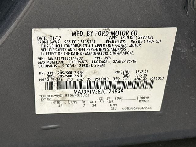 2018 Ford EcoSport Titanium
