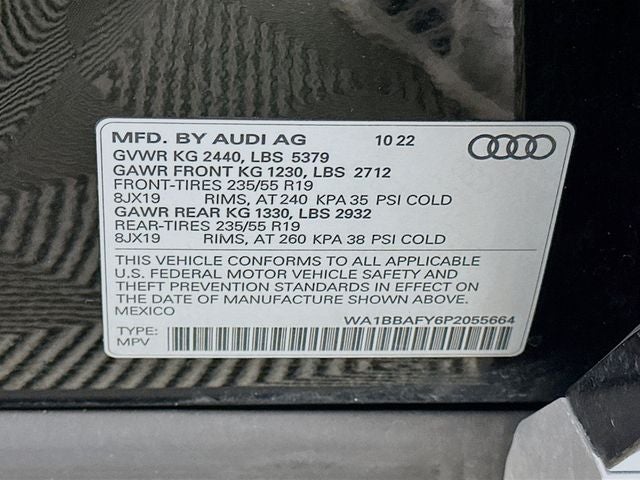 2023 Audi Q5 40 Premium Plus quattro