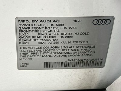 2024 Audi Q5 45 S line Premium quattro
