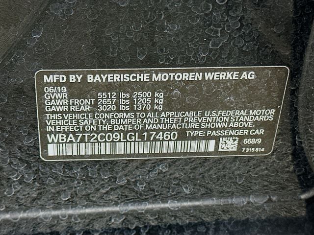 2020 BMW 7 Series 740i