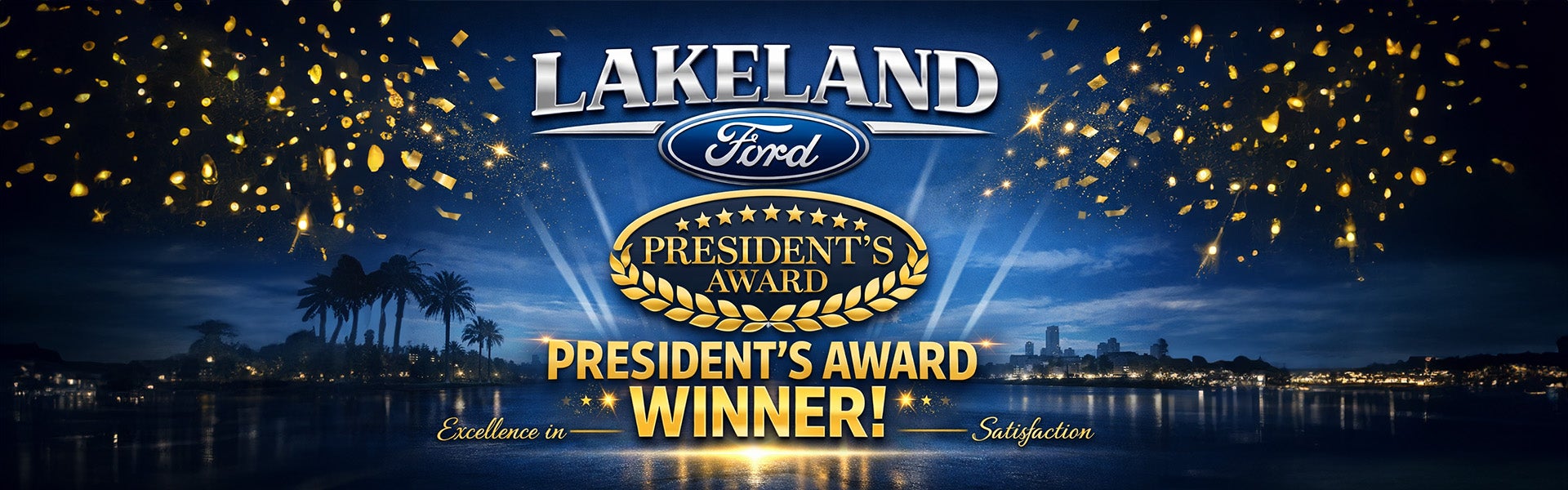 Lakeland Ford President's Award Winner 2025