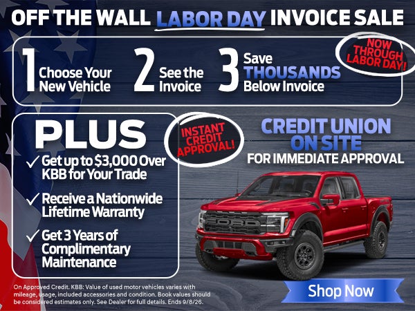 OFF THE WALL INVOICE SALE 