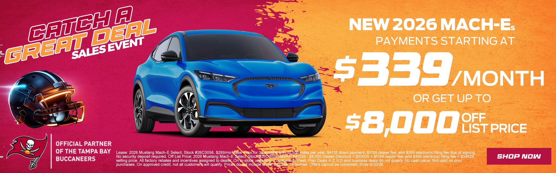 Mustang Mach-E starting at $339 
