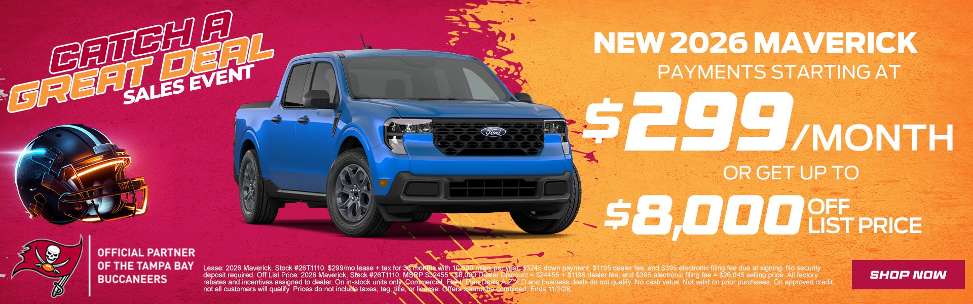 New Bronco Sport starting at $299/mo