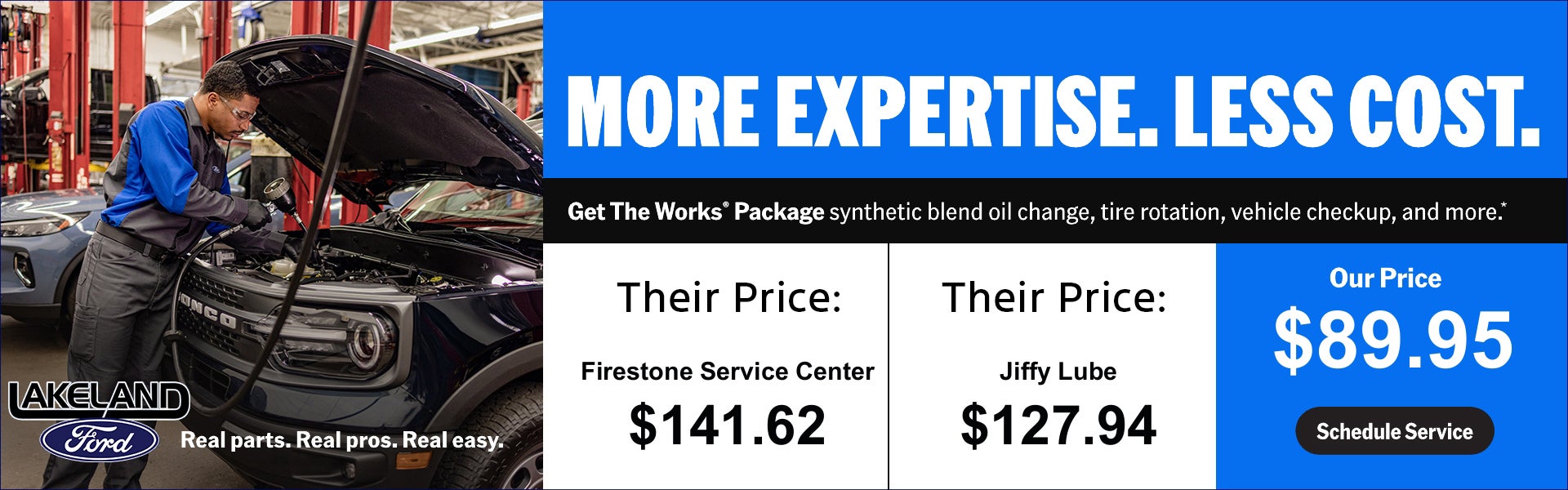 Dare to Compare - Ford Service