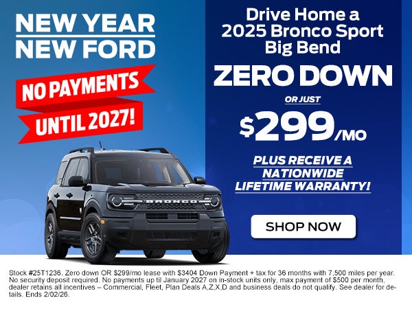 2025 Bronco Sport Big Bend