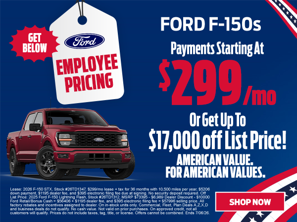 Ford F-150s