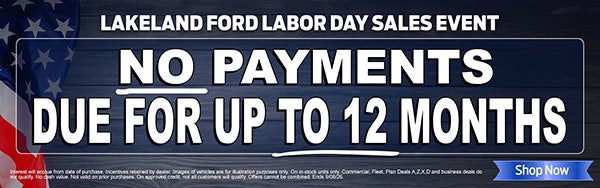 No Payments for 90 Days!